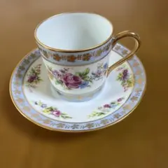 アンティーク リモージュRaynaud Pompadour カップ＆ソーサー - メルカリ