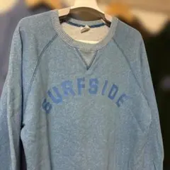 champion・ラグラン袖・トレーナー・スウェット・霜降りスカイブルー・M