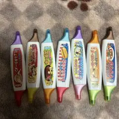 多色キャラクター蛍光ペン7本セット