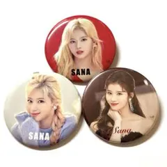 TWICE サナ 缶バッジ