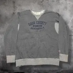 00s Champion ガゼット 切替スウェット XL グランジ y2k