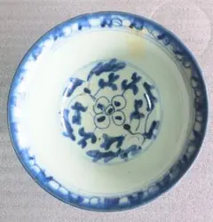 中国美術 明〜清時代新渡 染付 龍文 古染付 茶道具在銘有 唐物 - メルカリ