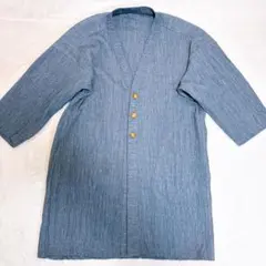 美品✨ ゼンプラ 甚兵衛 和装 ジャケット XL相当 メンズ グレー