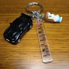 INITIAL D RX-7黒 キーホルダー 2002 PROJECT D