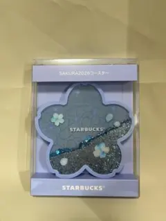 スタバ　SAKURA2026コースターエアリーブルー　さくら