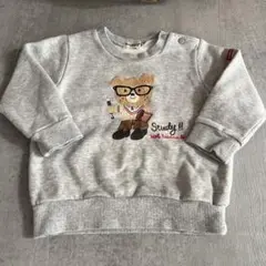 ミキハウス　ホットビスケッツ　トレーナー