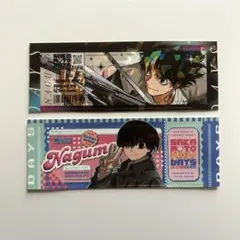 サカモトデイズ 南雲与市 チケット風ホロステッカー 最強ジャンプ 付録