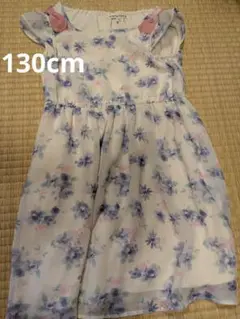 any FAM 花柄ノースリーブワンピース 130