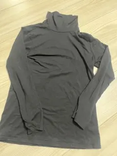 ユニクロ　極暖ヒートテック タートルネック L ブラック