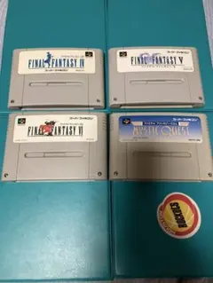 スーパーファミコン ファイナルファンタジー4.5.6.USA セーブデータあり