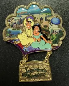 東京ディズニーリゾート アラジン ジャスミン フライングカーペット　ピンバッジのサムネイル