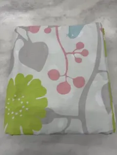 新品未使用 掛布団カバー ファスナー付 ダブル190×210cmリーフ フラワー