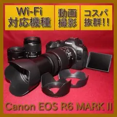 ✨予備バッテリー付き✨❤️Canon EOS R6 トリプルレンズセット 