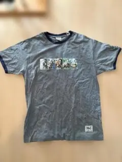 Tシャツ グレー グリーン 星柄 プリント - メルカリ