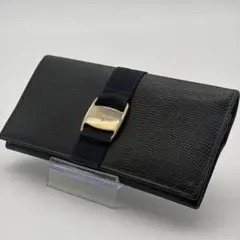 Salvatore Ferragamo ヴァラ 長財布 ブラックのサムネイル