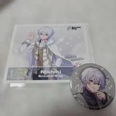 SneakerStep にしき缶バッジ とステッカー