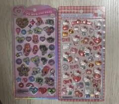 ボンボンドロップシール ハローキティ パワパフガールズ