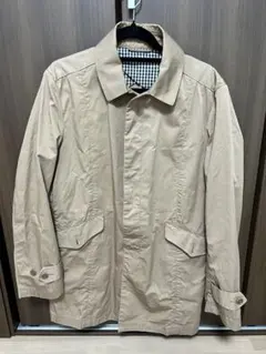 ★ポンポコ様専用★SHIPS ベージュ ステンカラーコート チェック裏地