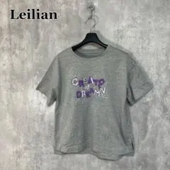 Leilian 刺繍ロゴTシャツ 9号