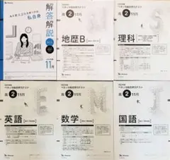【美品】進研模試 ベネッセ高２総合学力テスト ２０２２年度１１月 (解答解説付)
