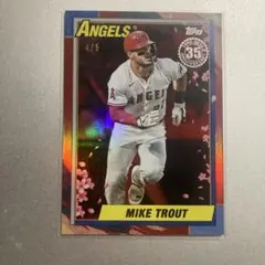 マイク・トラウト Topps 2025 update SERISE 10シリ - メルカリ