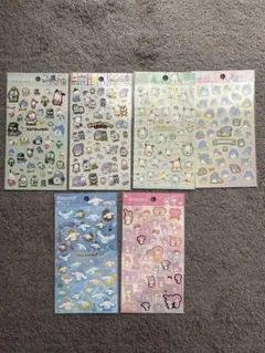 サンリオ キャラクターシール 6枚セットのサムネイル