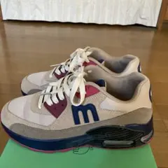 moz スニーカー ベージュ/ネイビー/ワインレッドのサムネイル