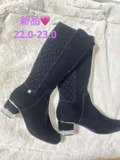 【新品未使用】michell Macaronロングブーツ