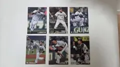 プロ野球チップス 阪神タイガース ノーマルカード6枚セット