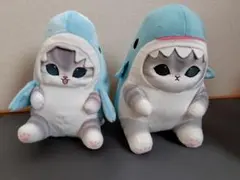 mofusand パステルサメにゃん ぬいぐるみ 海の生き物にゃん ぬいぐるみ