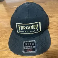 THRASHER ブラックキャップ ONE SIZE