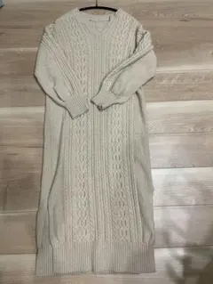 RayBEAMS ニット ロングワンピース