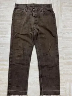 Levi’s 501 90s USA製 後染め ブラウン W40 L34
