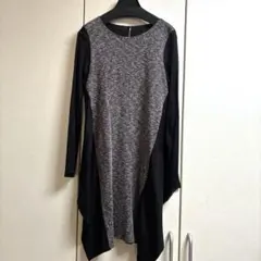 ヒロココシノ　アシンメトリック長袖チュニックのサムネイル