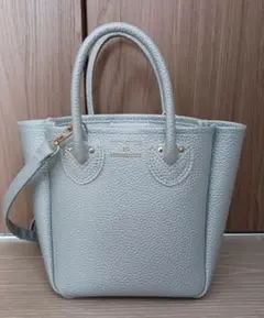 YOUNG&OLSEN ・ 2WAY ショルダーバッグ シルバー