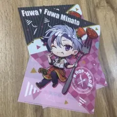 にじさんじ ココス ろふまお 不破湊ミニキャラ クリアファイル 2点セット
