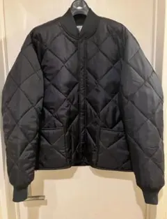 美品　キルティングジャケット　スナップンウェア