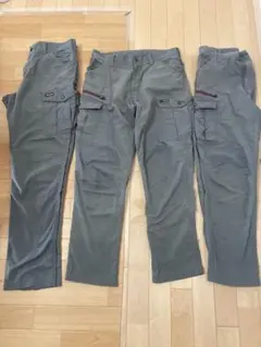 BURTLE カーゴズボン　作業着　3枚セット Lサイズ　7042