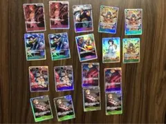 ワンピースカードSR18枚セット