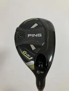 PING G430 ユーティリティ 6番　30度 Ｓ　ヘッドカバー付き　希少品 希少 Ping G430 へッドカバー付き 6/ 30° S 美品 】PING G430