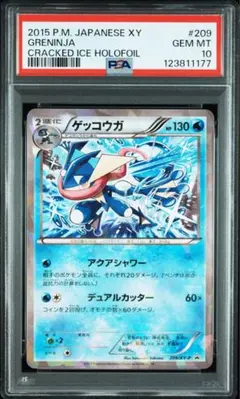 ゲッコウガ：ファミリーマート PROMO XYシリーズプロモーションカード