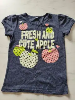 フレッシュリンゴデザイン Tシャツ 130cm