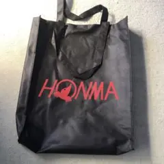 HONMA ロゴ入り ブラックバッグ
