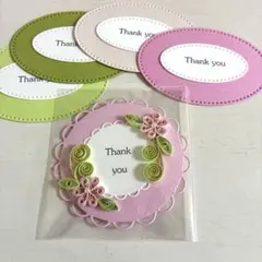 ♡ペーパークイリング＊thank youカード