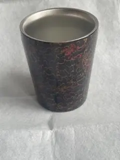 津軽塗り　漆器　タンブラー　黒