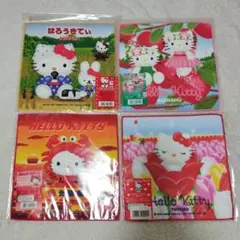 ハローキティ ご当地ハンカチ 4枚セットのサムネイル