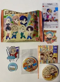 Tinytan グミ レアステッカー rmセット