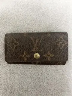 LOUIS VUITTON 鑰匙包 經典花紋