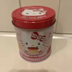 チロリアン缶 ハローキティコラボバージョン 缶のみ キティちゃん ハローキティ