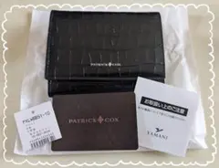 パトリックコックス PATRICKCOX 2つ折り財布 ブラック 牛革のサムネイル
